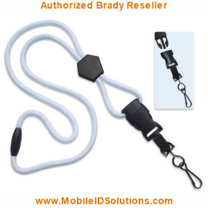Brady Round DTACH Lanyards Picture