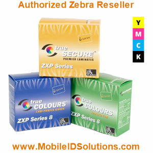 Zebra ZXP Series 9 Color Ribbons Picture