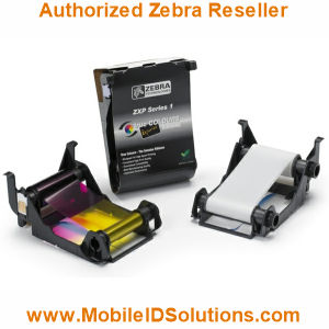 Zebra ZXP Series 1 Monochrome Ribbons Picture Zebra ZXP Series 1 Monochrome Ribbons Picture
